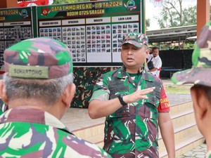 Dansatgas TMMD Sragen Tegaskan Prajurit Jaga Nama Baik TNI