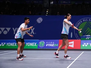 Indonesia Open 2024: Dejan/Gloria Tundukkan Juara Dunia