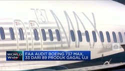 Video: FAA Audit Boeing 737 Max, 33 Dari 89 Produk Gagal Uji