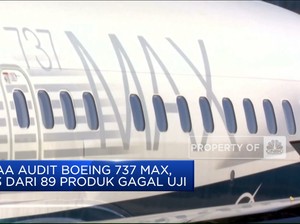 Video: FAA Audit Boeing 737 Max, 33 Dari 89 Produk Gagal Uji