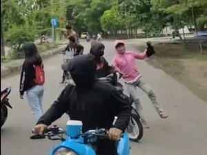 10 Anggota Geng Motor Serang Rumah Polisi di Bulukumba Menyerahkan Diri