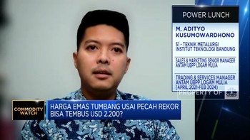Video: Harga Emas Sempat Pecah Rekor, Masih Bisa Tembus USD 2.200/Oz?