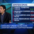 Harga Emas Tumbang Usai Reli 9 Hari, Saham Emiten Logam Masih Menarik?