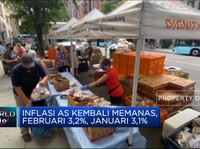 Video: Tembus 3,2% (yoy), Inflasi AS Kembali Memanas