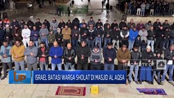 Video: Israel Batasi Warga Yang Ingin Sholat di Masjid Al Aqsa