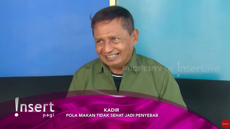 Pelawak Kadir di Insert Pagi
