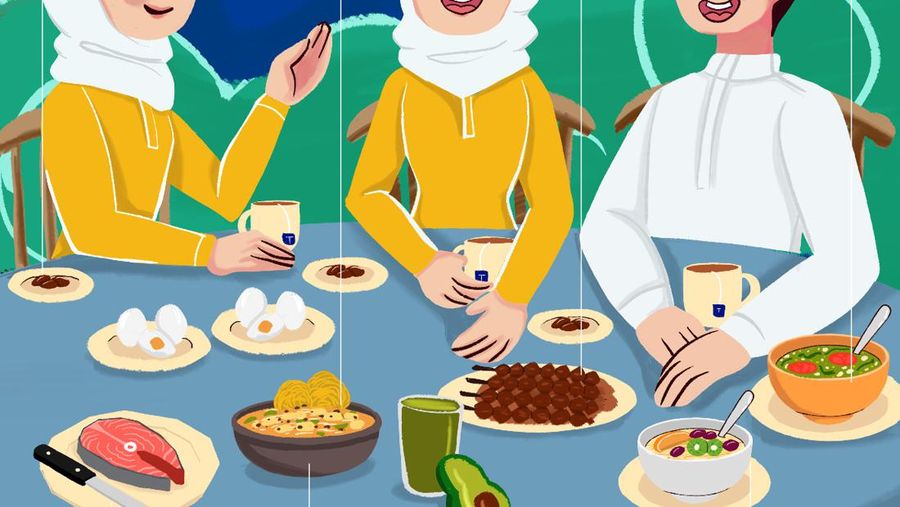 Menu Buka Puasa Rendah Kalori, Anti Gagal Diet