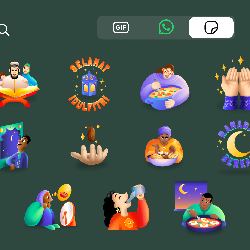 Cara Download dan Pakai Sticker Ramadhan di WhatsApp