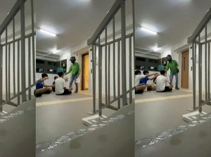 Aksi Kocak Sekelompok Pemuda Sambut Ojol Setiap Pesan Makanan