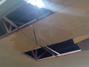Atap dan Plafon Sekolah di Manggarai Barat Rusak Diterjang Angin Kencang