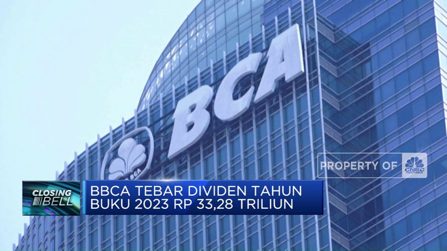 BCA Tebar Dividen Rp 270 Per Saham