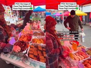 Bukan Buka Praktek, Dokter Ini Malah Jualan Kue di Pasar Liverpool