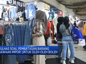 Video: Barang dari LN Dibatasi, Mendag Sebut Untuk Oleh-Oleh Diizinkan