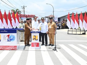 Jokowi Resmikan 30 Ruas Jalan di Sumut, Telan Biaya Rp 868 Miliar