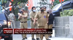 Video: Jokowi Umumkan Aturan THR! PNS, TNI & Polri Dapat Penuh di 2024