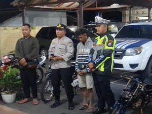 Biker di Malang Diamankan gegara Ngebut Lalu Tabrak Motor Jelang Buka Puasa