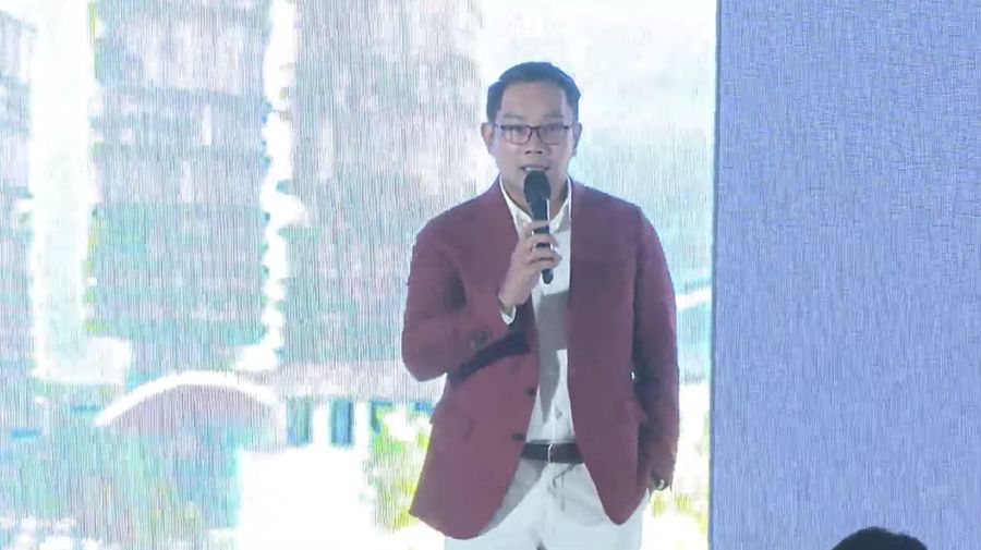 Kurator Ibu Kota Negara (IKN) Nusantara, Ridwan Kamil saat memaparkan dalam Rakornas Ibu Kota Nusantara. Kurator Ibu Kota Negara (IKN) Nusantara, Ridwan Kamil saat memaparkan dalam Rakornas Ibu Kota Nusantara. (Tangkapan Layar Youtube IKN Indonesia)