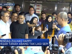 Video: Mendag Zulhas Happy Pasar Tanah Abang Tak Lagi Sepi