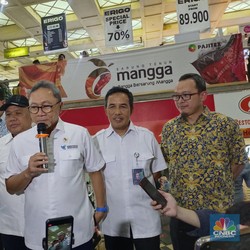 Usai Sidak, Mendag Zulhas Happy Pasar Tanah Abang Tak Lagi Sepi