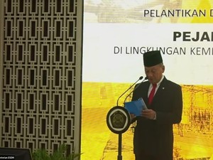 Arifin Tasrif Lantik 12 Pejabat ESDM, Ini Daftarnya
