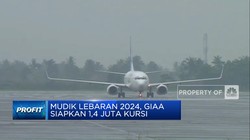 Video: Mudik Lebaran, Garuda Siapkan 1,4 Juta Kursi