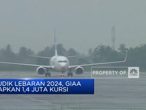 Video: Mudik Lebaran, Garuda Siapkan 1,4 Juta Kursi