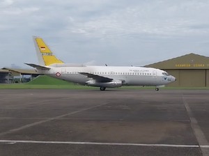 Boeing 737-200 Milik TNI AU Bantu Cari 21 Kru Kapal Tenggelam di Selayar