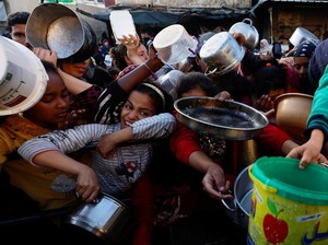 Curhat Warga Gaza Krisis Pangan sampai Terpaksa Makan Pakan Ternak