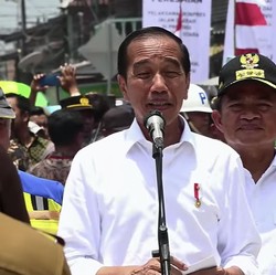 Top! Jokowi Resmikan Jalan 209 Kilometer di Sumut Rp868 Miliar