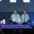 Video: Suara Di 16 Provinsi Sudah Dihitung, Prabowo-Gibran Unggul