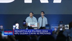Video: Suara Di 16 Provinsi Sudah Dihitung, Prabowo-Gibran Unggul