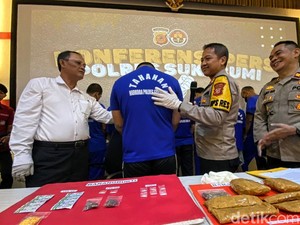 Pengedar Dibekuk di Sukabumi, Polisi Amankan Sabu Senilai Rp 1 Miliar
