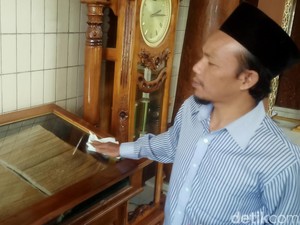 Uniknya Al-Quran Daun Kurma di Masjid Wonosobo, Asal-usulnya Misterius
