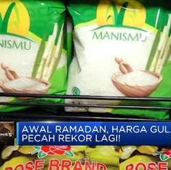 Video: Awal Ramadan, Harga Gula Pecah Rekor Lagi!