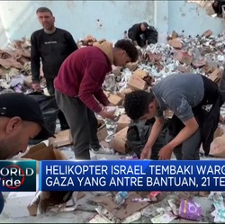 Video: Lagi! Israel Tembaki Warga Gaza Yang Antre Bantuan, 21 Tewas