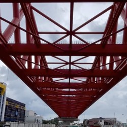 Gibran Pamer Proyek Rel Kereta Layang Terpanjang RI di Solo