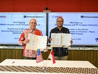 Freeport Gaet USAID Demi Turunkan Angka Stunting di Papua