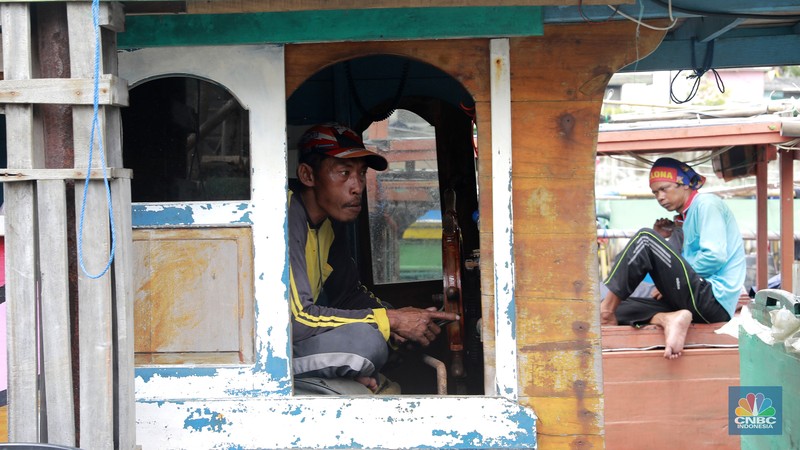 Suasana kampung nelayan di kawasan Kalibaru, Cilincing, Jakarta Utara, Jumat (15/3/2024). (CNBC Indonesia/Muhammad Sabki) Suasana kampung nelayan di kawasan Kalibaru, Cilincing, Jakarta Utara, Jumat (15/3/2024). (CNBC Indonesia/Muhammad Sabki)