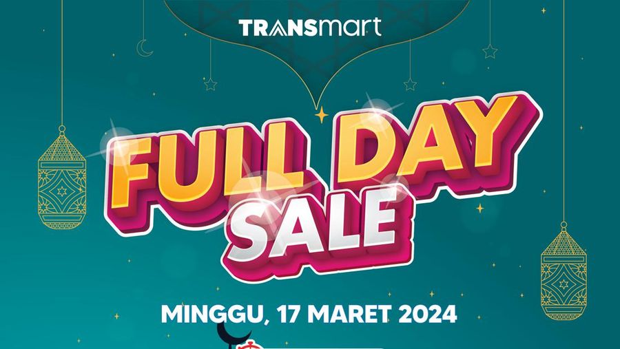 Transmart FUll Day Sale, Minggu (17/3/2024). (Dok. Transmart)