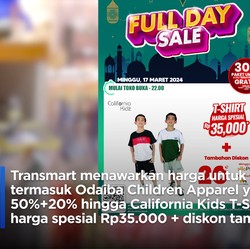 Video: Besok! Beli Baju Lebaran Anak Mulai Dari Rp 35.000 di Transmart