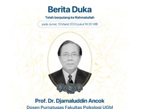 Sosok Profesor Djamaluddin Ancok Dikenang Sederhana, Selalu Motoran ke Kampus