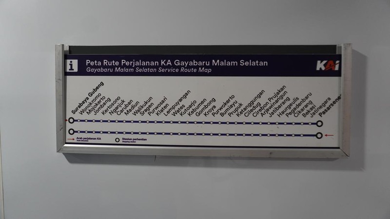 KA Gaya Baru Malam Selatan. Dok KAI