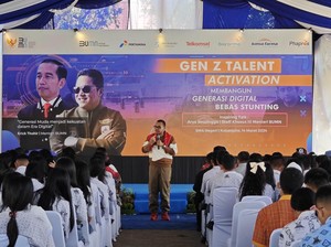 Stafsus Erick Thohir Beri Edukasi soal Literasi Digital ke Gen Z Sumut