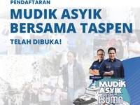 Mudik Asyik Bersama TASPEN 2024 Telah Dibuka, Ini Cara Daftarnya