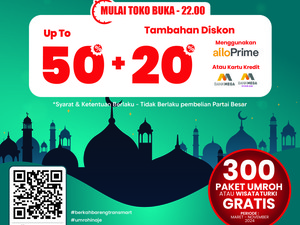 Besok Libur ke Transmart Full Day Sale! Diskon Besar Nggak Kira-kira