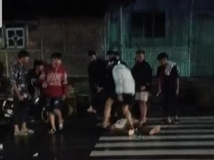 Viral Video Pria Kejang-kejang Saat Balap Liar di Jember