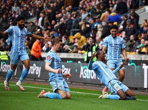 Singkirkan Wolves, Coventry Lolos Dramatis ke Semifinal Piala FA