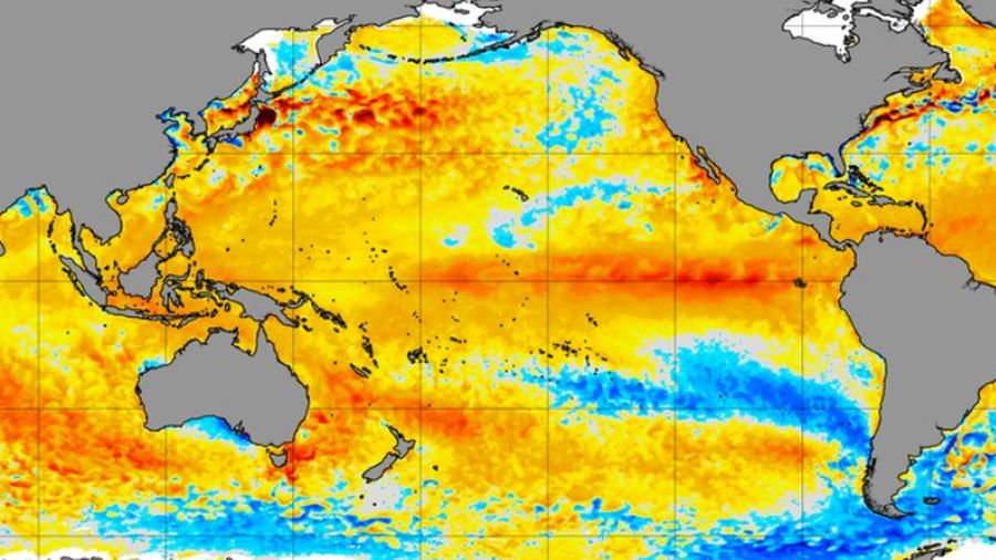 Ilustrasi el nino. (Foto: Tangkapan layar web noaa.gov)