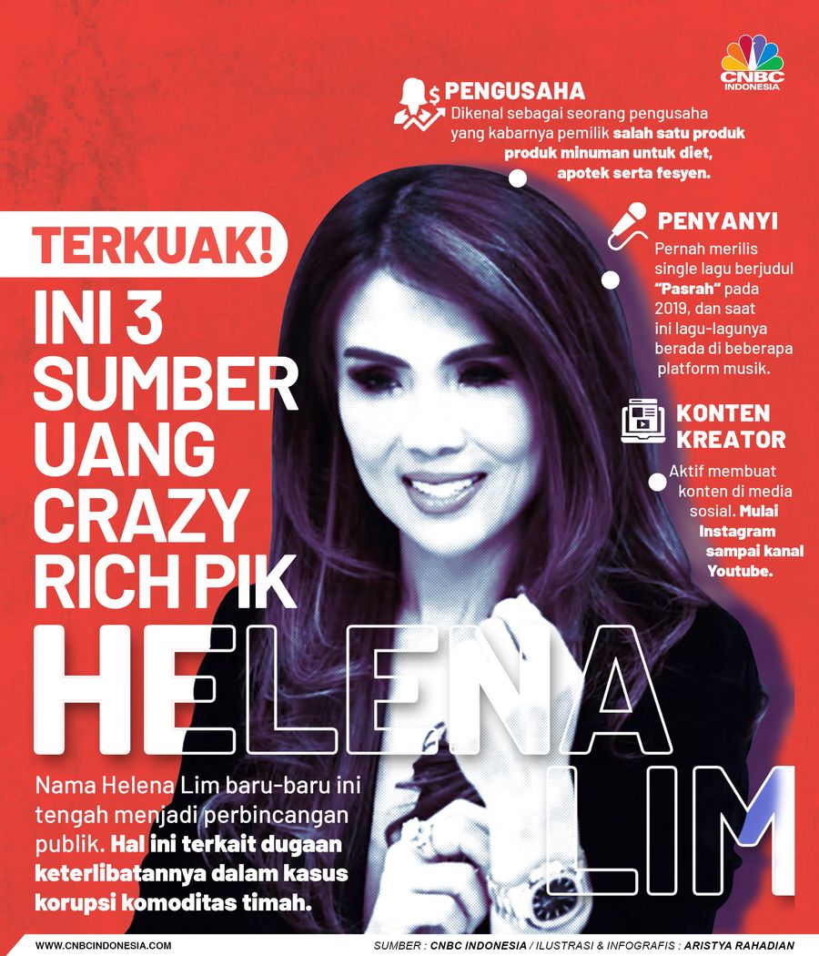 Terkuak! Ini 3 Sumber Uang Crazy Rich PIK Helena Lim