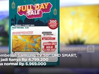 Yuk ke Transmart, TV LED Diskon Sampai Rp 3 Jutaan